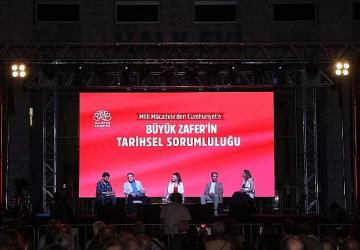 Nilüfer'de 30 Ağustos'a özel söyleşi