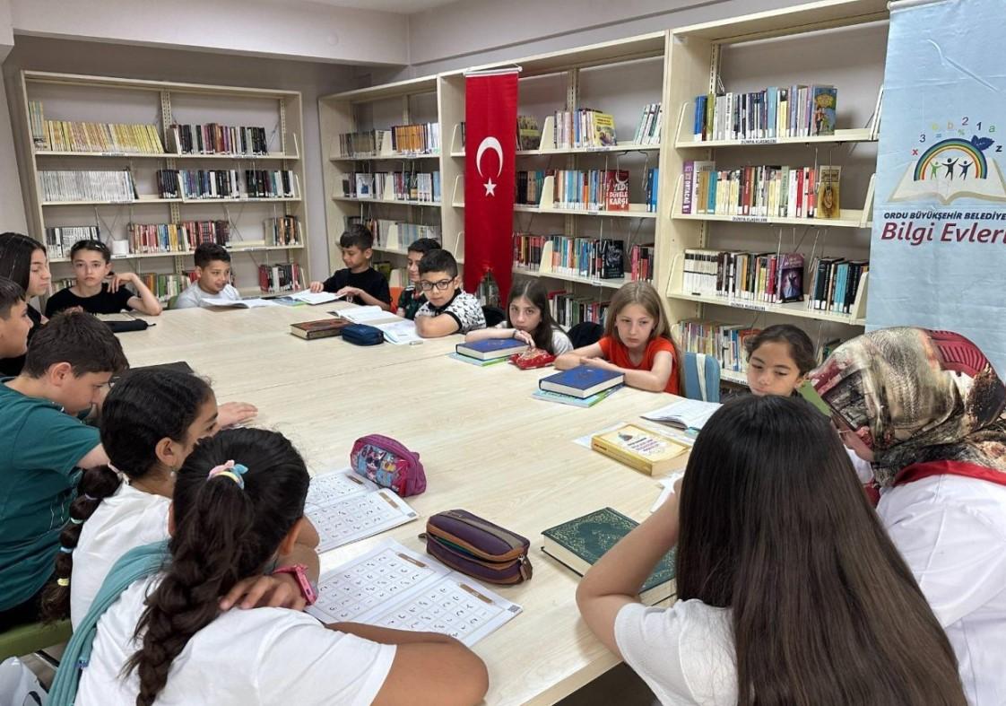 Ordu Bilgi Evleri, Yaz Tatilini Verimli ve Keyifli Hale Getirdi Ordu Bilgi Evleri, Yaz Tatilini Verimli ve Keyifli Hale Getirdi