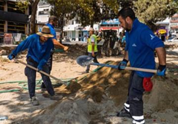 Şirinyer Beyazıt Aykut Parkı yenileniyor