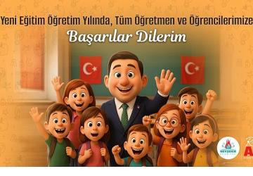 Belediye Başkanımız Rasim Arı'dan Yeni Eğitim-Öğretim Yılı Mesajı