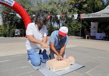 Dünya İlk Yardım Günü'nde farkındalık eğitimi
