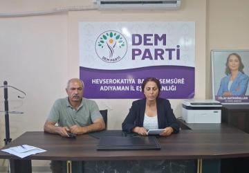 DEM Parti Adıyaman İl Örgütü’nden yangın açıklaması: ‘Etkin politikalar geliştirilmeli’ - Videolu Haber