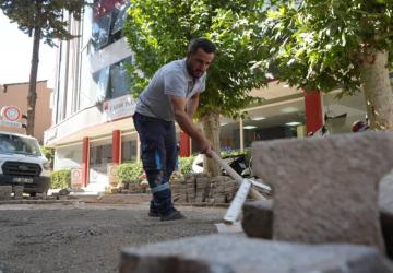 Adıyaman Belediyesi yol onarım çalışmalarına hız verdi