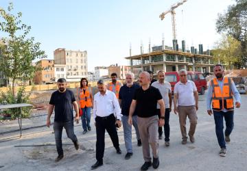 Çarşı Projesi’nin ilk etabı tamamlanıyor: 172 dükkan ve iş yeri ile 545 ofis hizmete açılacak