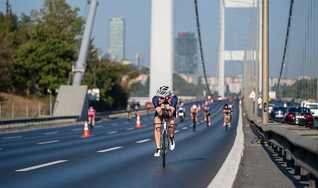 Dünyanın ilk Oral-B Asya ve Avrupa Triatlon Şampiyonası İstanbul'da yapıldı