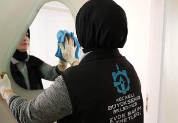 Büyükşehir'den 7 ayda 2 bin 288 ev temizliği hizmeti