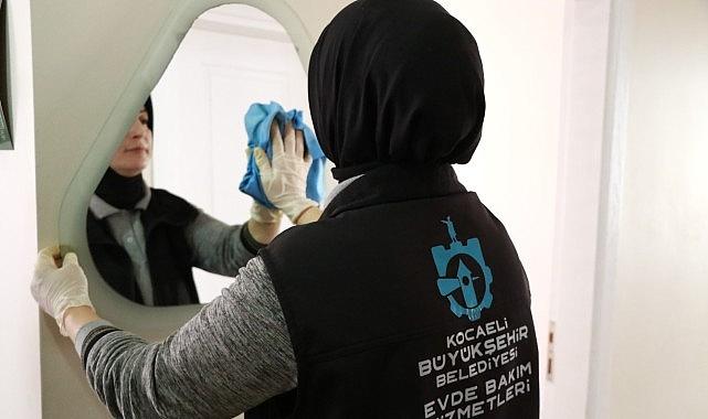Büyükşehir'den 7 ayda 2 bin 288 ev temizliği hizmeti