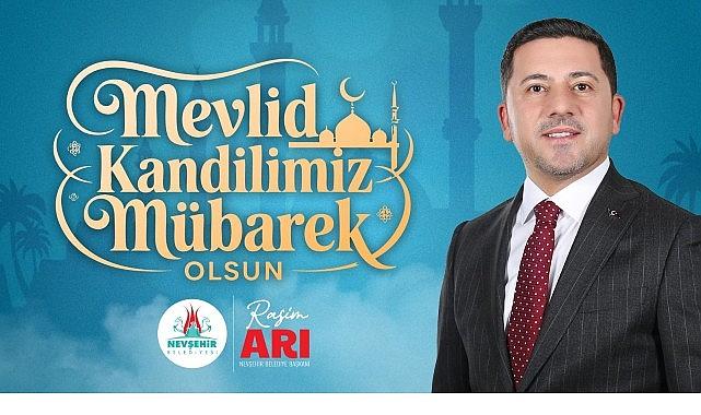 Belediye Başkanımız Rasim Arı'dan Mevlid Kandili Mesajı