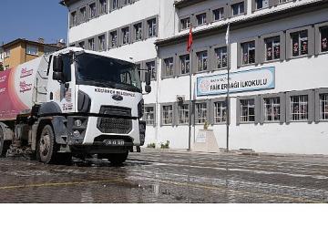 Keçiören Belediyesi'nden Okullarda Temizlik Seferberliği