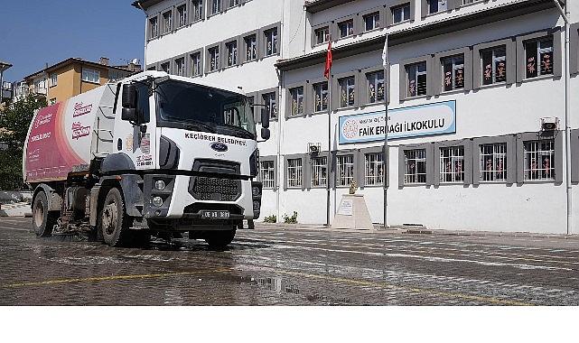 Keçiören Belediyesi'nden Okullarda Temizlik Seferberliği