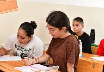 ÇİBEM'de yeni dönem seviye tespit sınavlarıyla başladı