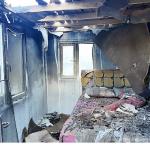 Büyükşehir'den evi yanan vatandaşa yardım eli