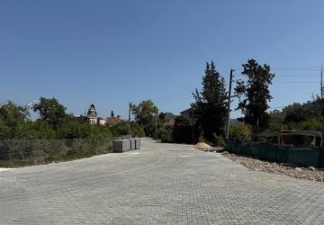 Kemer'de altyapı çalışmaları devam ediyor