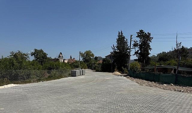 Kemer'de altyapı çalışmaları devam ediyor