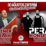 30 Ağustos Zafer Bayramı Coşkusu Fener Alayı ve 'Pera' Konseriyle Yaşanacak