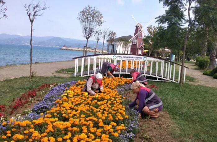 Ordu’da Kent Estetiğine Büyükşehir Katkısı Ordu’da Kent Estetiğine Büyükşehir Katkısı