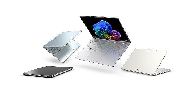 Acer Hareket Halindeki Modern Profesyoneller İçin Ultra Hafif Copilot+ PC Modeli Yeni Swift Air 16'yı Tanıttı