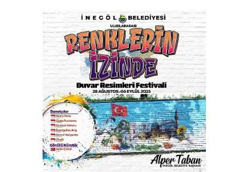 İnegöl'de Duvar Resimleri Festivali İçin Geri Sayım Başladı