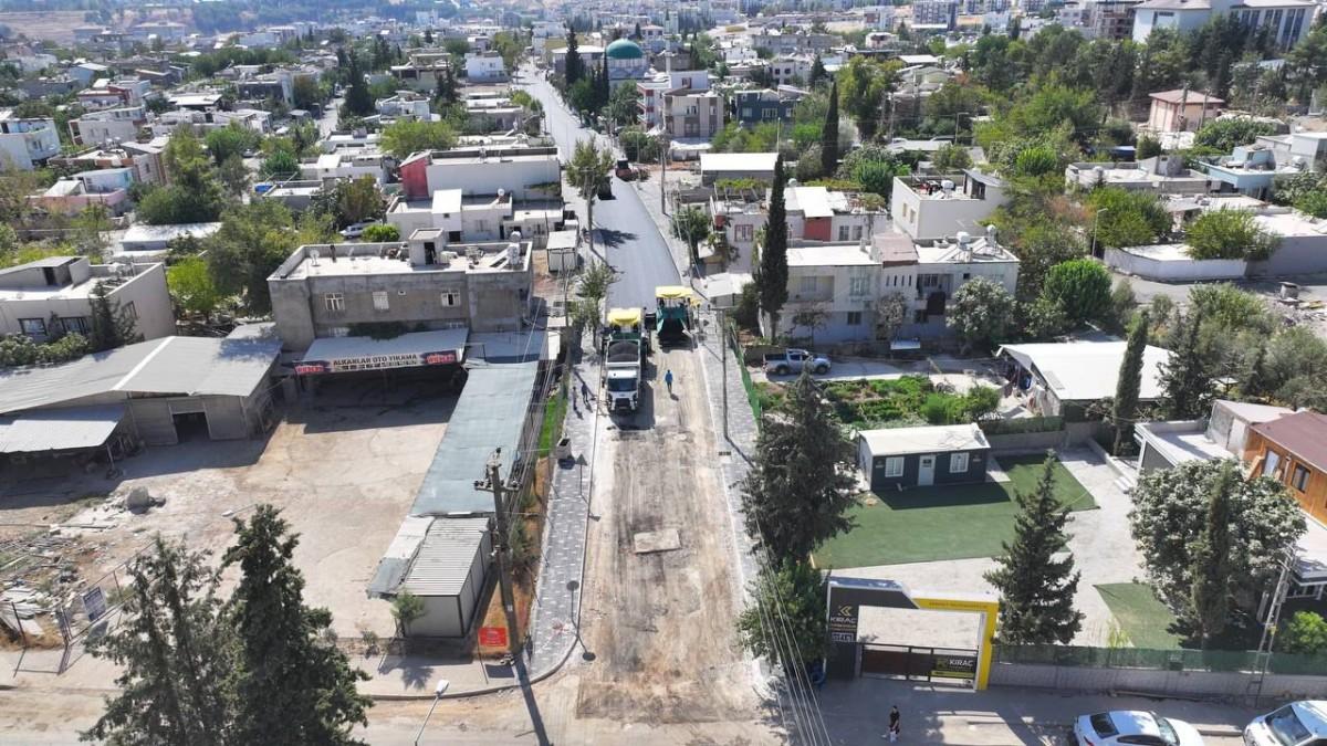 Adıyaman Bağdere Caddesi’nde asfalt çalışmaları başladı