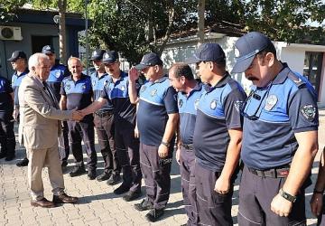 Başkan Şadi Özdemir Zabıta Teşkilatı'nın 199. yılını kutladı