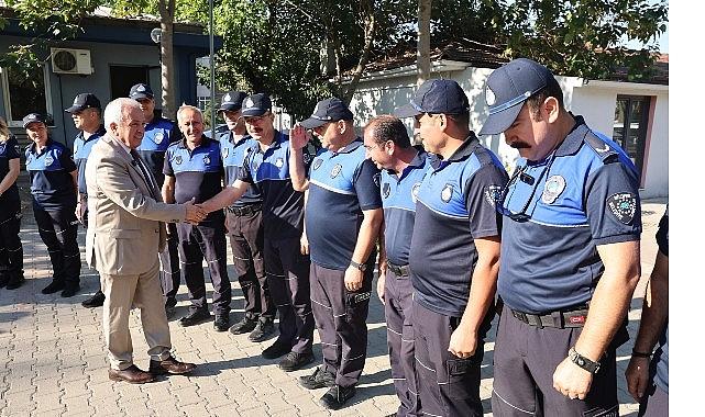 Başkan Şadi Özdemir Zabıta Teşkilatı'nın 199. yılını kutladı