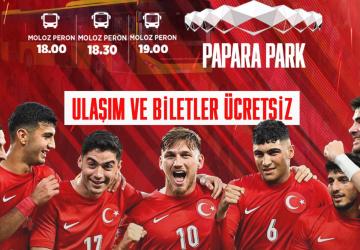 Büyükşehir, Milli Maça Ücretsiz Ulaşım Sağlayacak