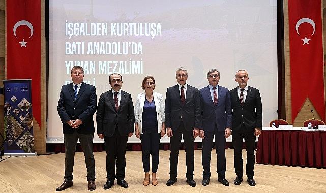 DEÜ Ev Sahipliğinde “İşgalden Kurtuluşa: Batı Anadolu'da Yunan Mezalimi" Paneli Düzenlendi DEÜ Ev Sahipliğinde “İşgalden Kurtuluşa: Batı Anadolu'da Yunan Mezalimi" Paneli Düzenlendi