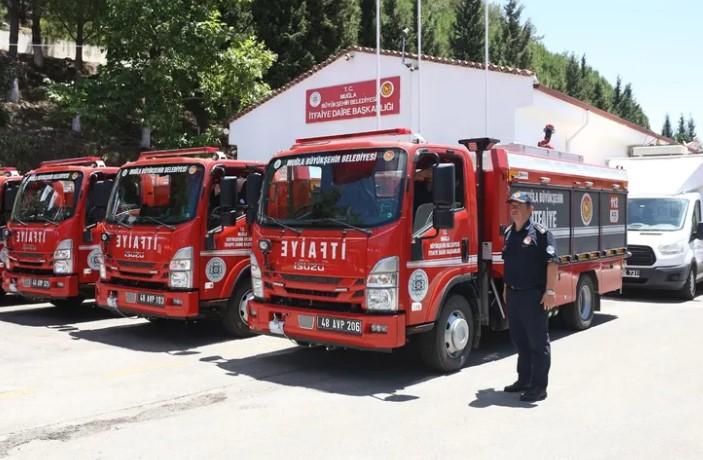 Muğla İtfaiyesi Filosu 72 Yeni Araçla Güçleniyor Muğla İtfaiyesi Filosu 72 Yeni Araçla Güçleniyor