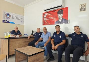 Zabıta Haftası kapsamında Kahta Otogar Zabıta Karakolu’na ziyaret