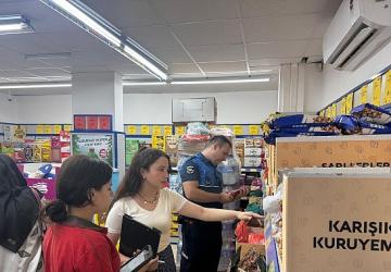 Zabıta'dan marketlerde denetim