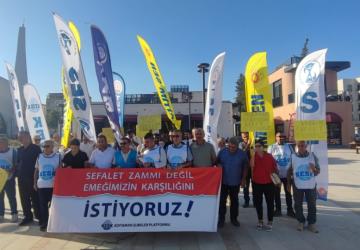 KESK Adıyaman Şubeler Platformu: ‘Sefalet teklifine karşı yetkinin asıl sahiplerini göreve çağırıyoruz’