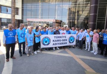 Kamu-Sen Adıyaman İl Başkanı Tokur: ‘Maaşlar hayali rakamlara göre değil, pazardaki gerçeğe göre belirlenmeli’ - Videolu Haber