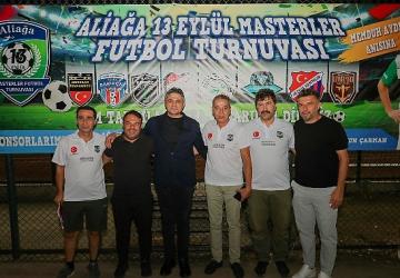 Aliağa 13 Eylül Masterler Futbol Turnuvası Başladı