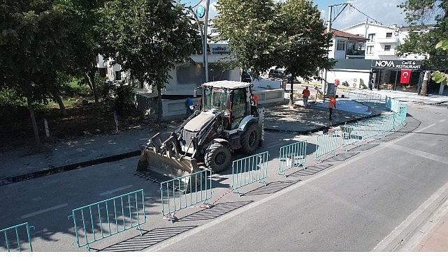 Başiskele sahilinde üstyapı sil baştan