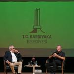 Karşıyaka'da usta gazetecilerden tarihi söyleşi
