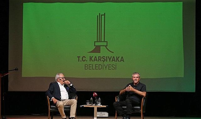 Karşıyaka'da usta gazetecilerden tarihi söyleşi Karşıyaka'da usta gazetecilerden tarihi söyleşi