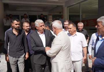 Mehmet Metiner’den Kahta Belediyesi’ne ziyaret