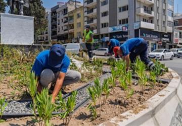 Kavşaklara estetik ve sürdürülebilir dokunuş