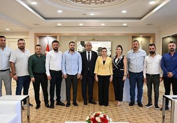 Başkan Vekili Özdemir STK ve muhtar temsilcilerini ağırladı