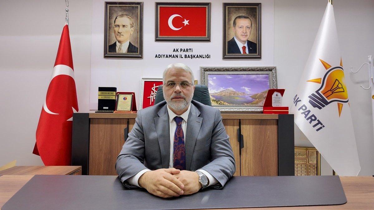 AK Parti Adıyaman İl Başkanı Faruk Bülent Kablan görevinden istifa etti