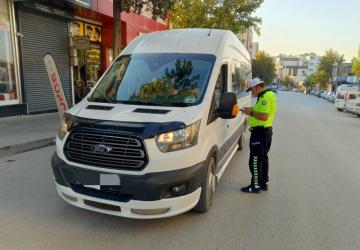 Adıyaman’da okul servisleri denetlendi