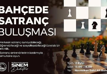 Üsküdar'da “Bahçede Satranç Buluşması" Gerçekleşecek