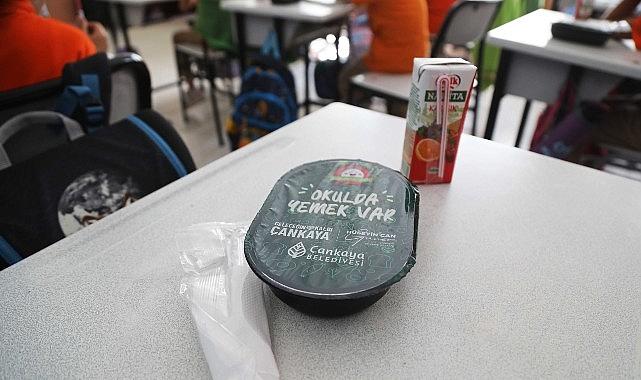 Çankaya Belediyesi'nden Çocuklara Sıcak Öğle Yemeği