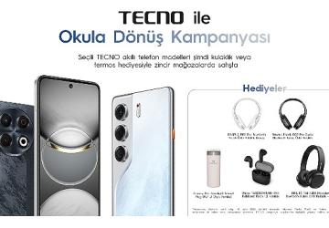 TECNO'dan Okula Dönüş Kampanyası: Yeni Döneme Teknolojiyle Başla!