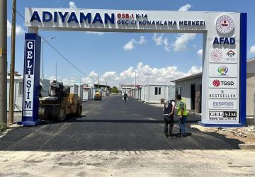 Adıyaman’da Konteyner Kentler Boşaltılıyor