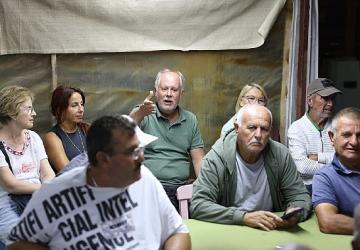 Başkan Denizli'den Çiftlik'te “Ne Var Ne Yok" Buluşması