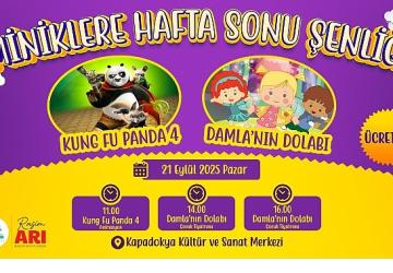 Nevşehir Belediyesi'nden Miniklere Hafta Sonu Şenliği