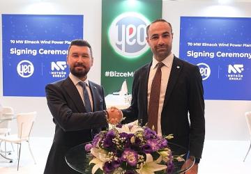 YEO ve Met-Gün Enerji'den 70 MW'lık rüzgar enerjisi santrali