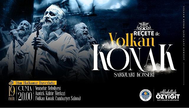 Yenişehir'de Volkan Konak anısına konser düzenlenecek