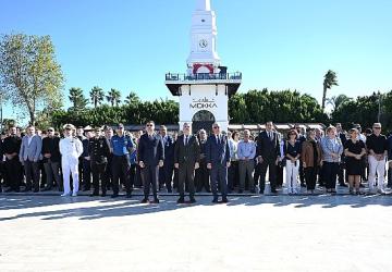 Gaziler düzenlenen törenle anıldı